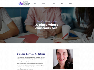 cliniciandevelopmentcollective.com snapshot