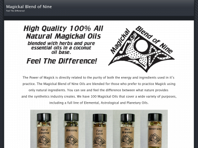 magickaloils.com snapshot