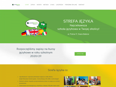 www.strefajezyka.pl snapshot