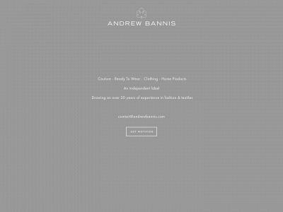 andrewbannis.com snapshot