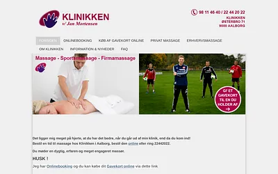 massage-aalborg.dk snapshot