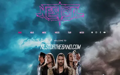 nestortheband.com snapshot