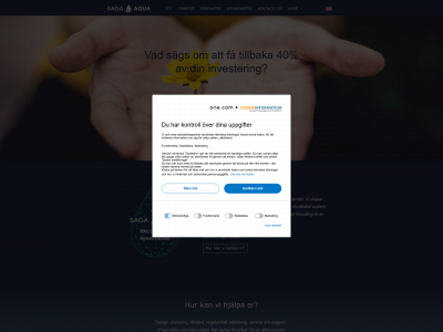 sagaaqua.se snapshot