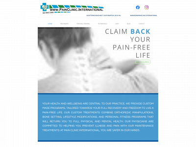painclinic.international snapshot