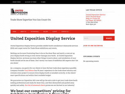 uniteddisplayservice.com snapshot