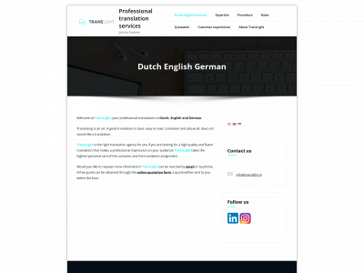 translight.nl snapshot