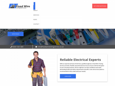 fixedwiretestingservice.co.uk snapshot