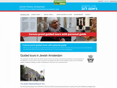 jewishhistoryamsterdam.com snapshot