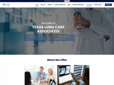 texaslungcare.com snapshot