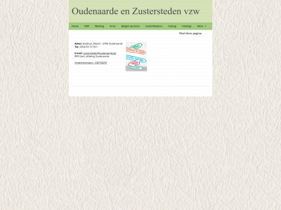 zusterstedenoudenaarde.be snapshot