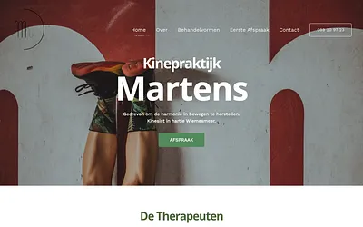 kinepraktijkmartens.be snapshot
