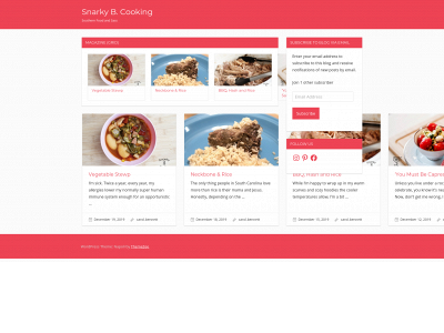 snarkybcooking.com snapshot