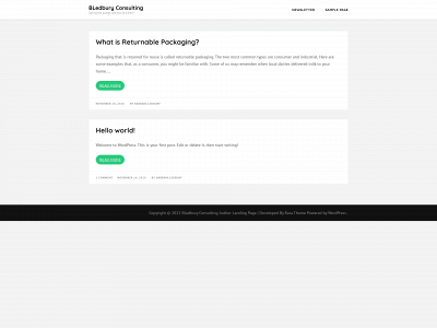 bledbury.com snapshot