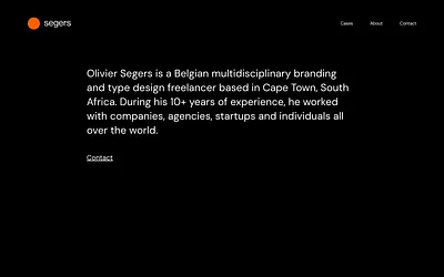 segers.agency snapshot