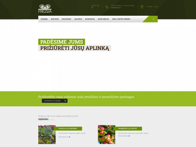 frezija.lt snapshot