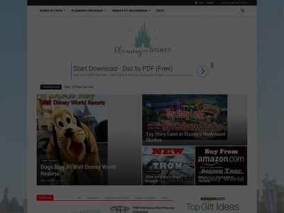 planningfordisney.com snapshot