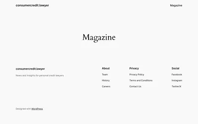consumercredit.lawyer snapshot