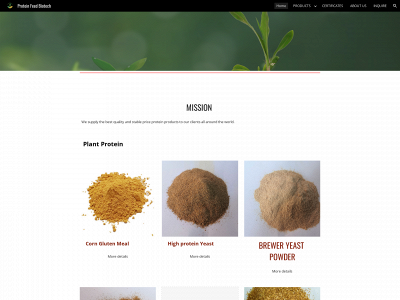 proteinfeedbiotech.com snapshot