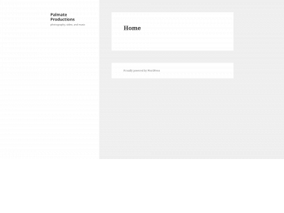 palmateproductions.com snapshot