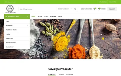 krydderispecialisten.dk snapshot