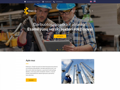 finejob.lt snapshot