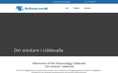 olssonsbygg.se snapshot
