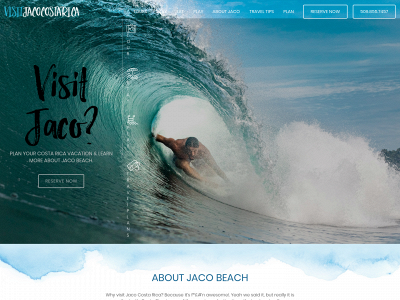 visitjacocostarica.com snapshot