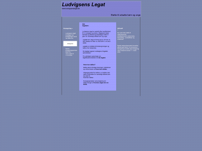 ludvigsenslegat.dk snapshot