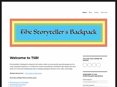 thestorytellersbackpack.com snapshot