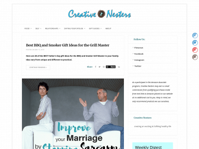 creativenesters.com snapshot