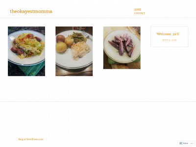 theokayestmomma.com snapshot