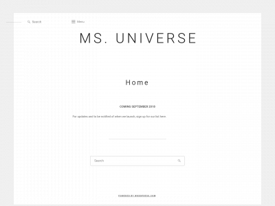msuniverse.co snapshot