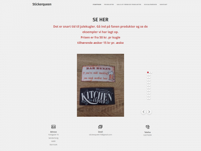 stickerqueen.dk snapshot