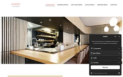 restaurant-kamo.be snapshot