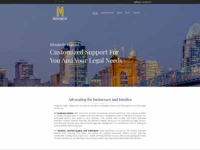 www.martinilegal.com snapshot
