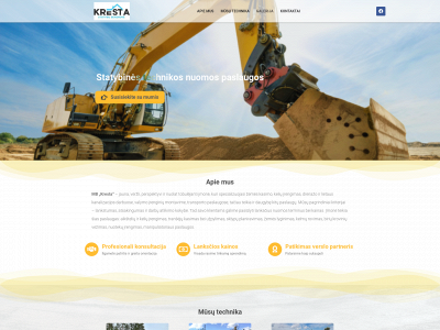 kresta.lt snapshot