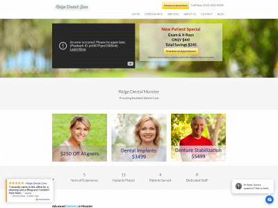 www.ridgedentalcare.com snapshot