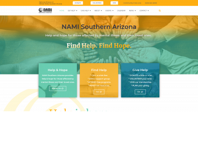 namisa.org snapshot