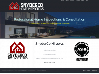 snydercohomeinspections.com snapshot