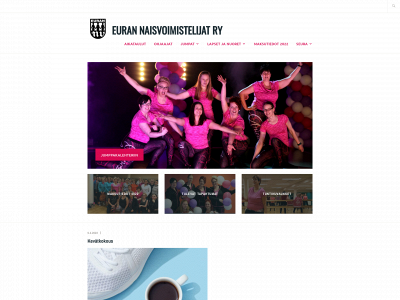 eurannaisvoimistelijat.fi snapshot