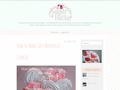 sugarandbutterbaking.com snapshot