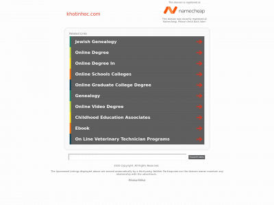khotinhoc.com snapshot
