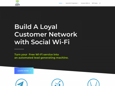 aemsocialpoweredwifi.com snapshot