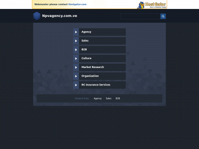 npvagency.com.ve snapshot