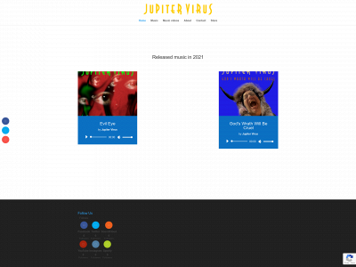 jupitervirus.com snapshot