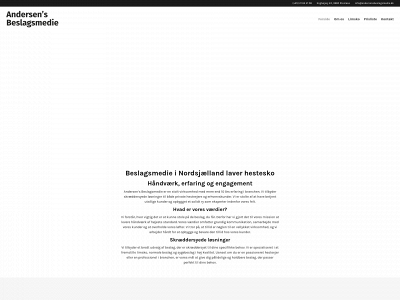 andersensbeslagsmedie.dk snapshot