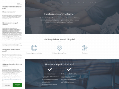 proindsats.dk snapshot