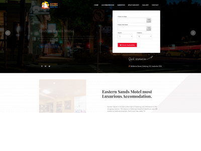 easternsandsmotel.com.au snapshot