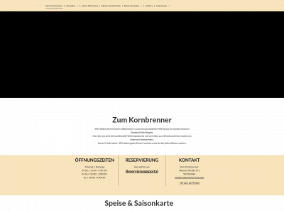 zumkornbrenner.de snapshot