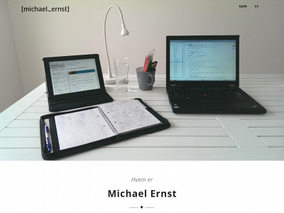 michaelernst.dk snapshot